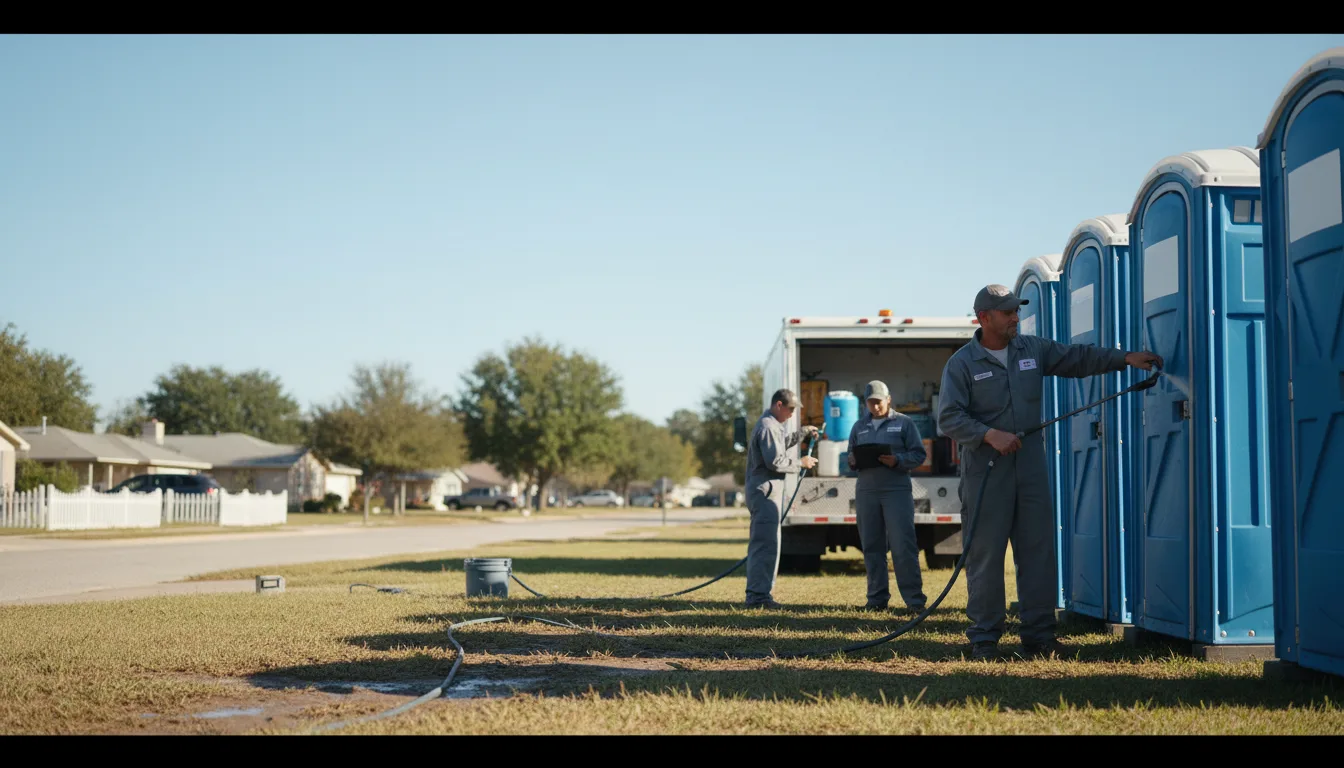 Long-Term Portable Toilet Rental in Sylvania, AL near me